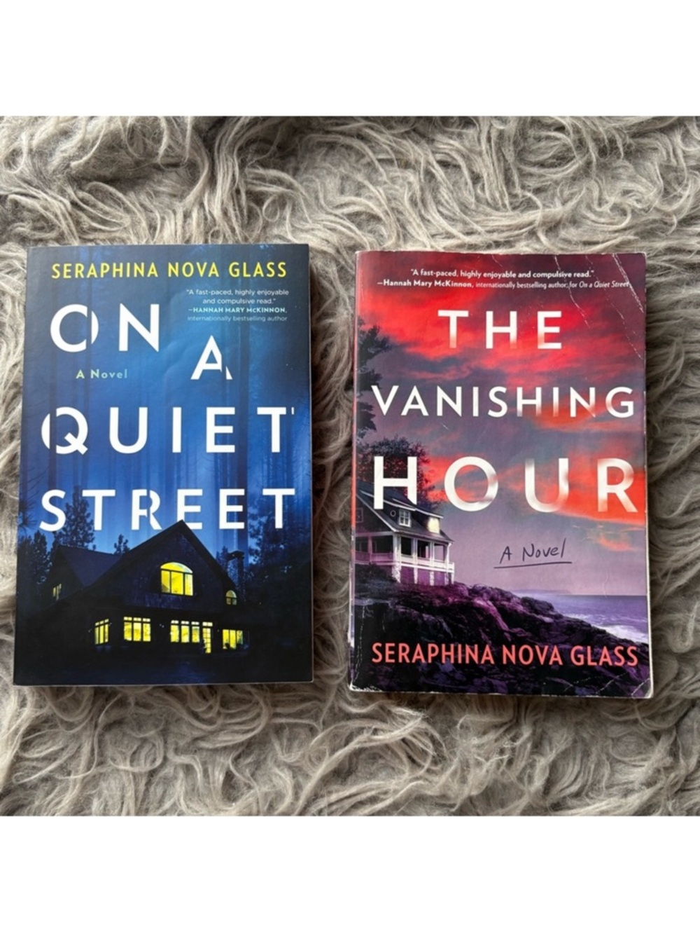 Seraphina Nova Glass paperback books EUC